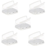 Max Maxb 5 Pieces Anti-theft Display Cellphone Stand Bracket for Retail Store gray