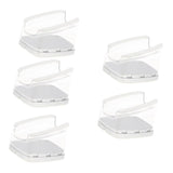 Max Maxb 5 Pieces Anti-theft Display Cellphone Stand Bracket for Retail Store gray