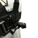 Max Maxb Chest Mount Harness Strap Holder with Phone Clip Horizontal+Vertical Shot