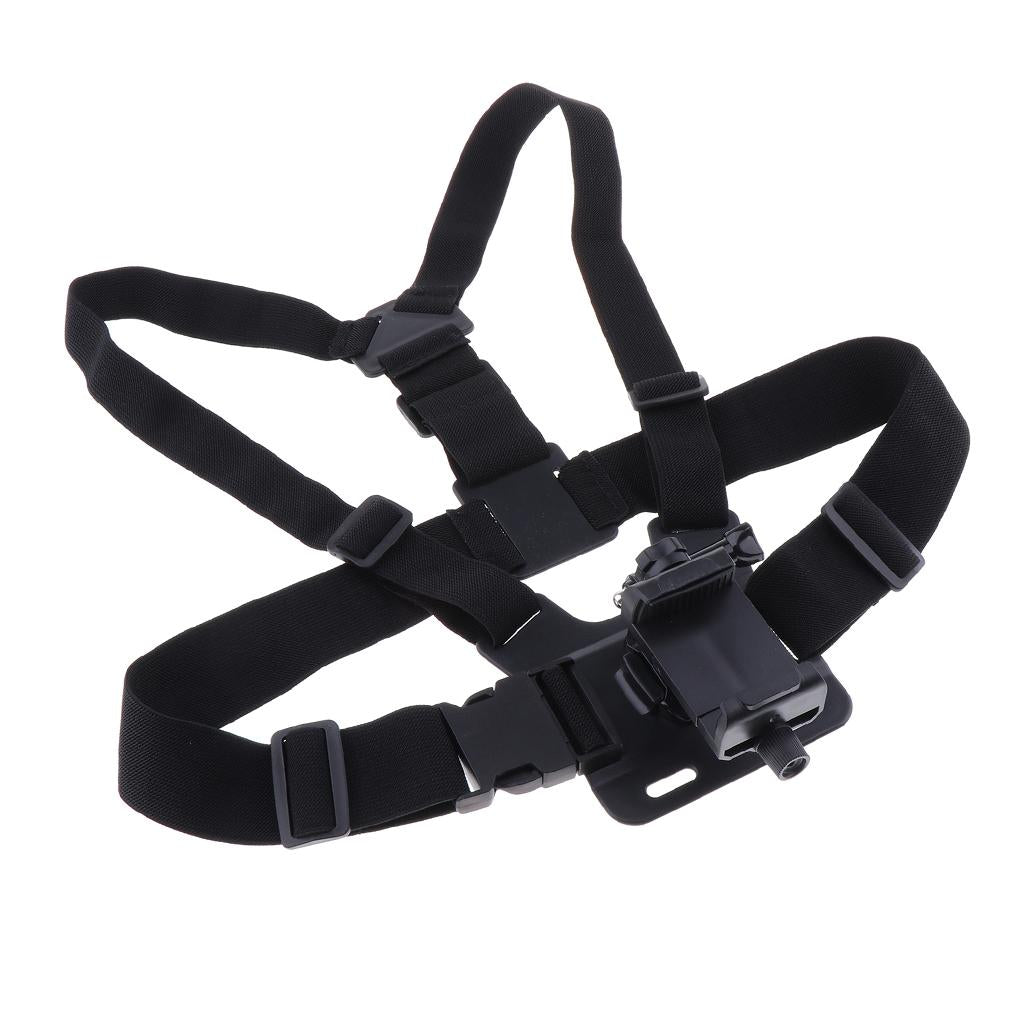Max Maxb Chest Body Harness Mount Strap Cellphone Holder Bracket Mobile Phone Clip