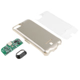 Max Maxb Portable Slim Battery Charger Protective Charging Case for iPhone  Gold
