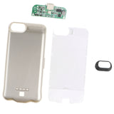 Max Maxb Portable Slim Battery Charger Protective Charging Case for iPhone  Gold