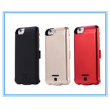 Max Maxb Portable Slim Battery Charger Protective Charging Case for iPhone 6 Black