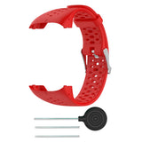 Max Universal Smart Watch Replacement Wristband for Bono POLAR M400M430  red