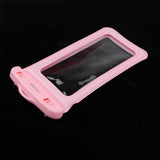 Max Universal Waterproof Cellphone Card Money Pouch Dry Case for Phone Pink