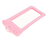 Max Universal Waterproof Cellphone Card Money Pouch Dry Case for Phone Pink