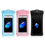 Max Universal Waterproof Cellphone Card Money Pouch Dry Case for Phone Pink