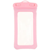 Max Universal Waterproof Cellphone Card Money Pouch Dry Case for Phone Pink