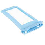 Max Universal Waterproof Cellphone Card Money Pouch Dry Case for Phone Blue