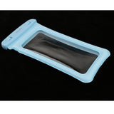 Max Universal Waterproof Cellphone Card Money Pouch Dry Case for Phone Blue