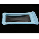 Max Universal Waterproof Cellphone Card Money Pouch Dry Case for Phone Blue