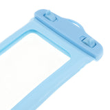 Max Universal Waterproof Cellphone Card Money Pouch Dry Case for Phone Blue