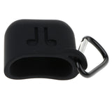 Max Protective Silicone Case for Apple AirPods Charging Case w/ Carabiner Black