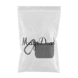 Max Protective Silicone Case for Apple AirPods Charging Case w/ Carabiner Black