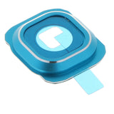 Maxbell For Samsung S6 Phone Replacement Rear Camera Lens Glass Cover, Blue