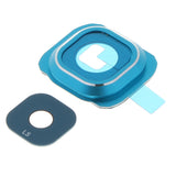 Maxbell For Samsung S6 Phone Replacement Rear Camera Lens Glass Cover, Blue