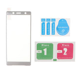 Maxbell Full Cover 3D Curve Protective Film Screen Guard for Sony XZ2 Compact silver