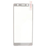 Maxbell Full Cover 3D Curve Protective Film Screen Guard for Sony XZ2 Compact silver