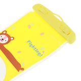 Maxbell Cartoon Waterproof Phone Case Anti-Water Pouch Dry Bag Cover bear