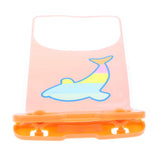 Maxbell Waterproof Phone Case Anti-Water Pouch Dry Bag Cover  Orange Dolphin
