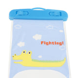 Maxbell Cartoon Waterproof Phone Case Anti-Water Pouch Dry Bag Cover crocodile