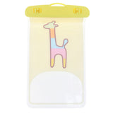 Maxbell Giraffe Cartoon Waterproof Phone Case Anti-Water Pouch Dry Bag Cover