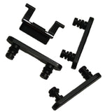 Maxbell Power & Volume Key Buttons Replacement Part For Apple iphone 7 black