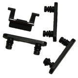 Maxbell Power & Volume Key Buttons Replacement Part For Apple iphone 7 black