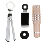 Maxbell Phone Lens 18X Zoom HD Telephoto Lens with Tripod for Phones gold