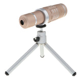 Maxbell Phone Lens 18X Zoom HD Telephoto Lens with Tripod for Phones gold