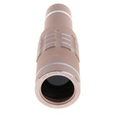 Maxbell Phone Lens 18X Zoom HD Telephoto Lens with Tripod for Phones gold