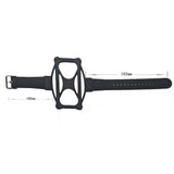 Maxbell Portable Sports Wrist Arm Band Pouch Mobile Phone Holder black