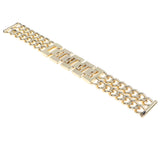 Max Stainless Steel Watch Band Strap for Sumsang Galaxy Watch 46mm Gold
