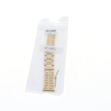 Max Stainless Steel Watch Band Strap for Sumsang Galaxy Watch 46mm Gold