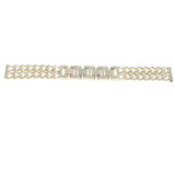 Max Stainless Steel Watch Band Strap for Sumsang Galaxy Watch 46mm Gold