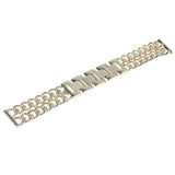 Max Stainless Steel Watch Band Strap for Sumsang Galaxy Watch 46mm Gold