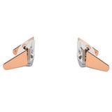 Max 2pcs Stainless Steel Watch Band Adapter for Galaxy Gear S2 RM-720 Rose Gold