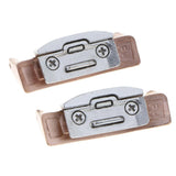 Max 2pcs Stainless Steel Watch Band Adapter for Galaxy Gear S2 RM-720 Rose Gold