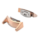 Max 2pcs Stainless Steel Watch Band Adapter for Galaxy Gear S2 RM-720 Rose Gold