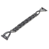 Max Rhinestone Stainless Steel Watch Band for Sumsang Galaxy Watch 46mm Black