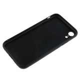 Max Luxury Shockproof Soft Cloth Back Cover Case For iPhone XR Black