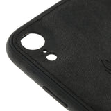 Max Luxury Shockproof Soft Cloth Back Cover Case For iPhone XR Black