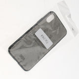 Max Luxury Shockproof Soft Cloth Back Cover Case For iPhone XS Gray