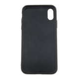 Max Luxury Shockproof Soft Cloth Back Cover Case For iPhone X Max Black