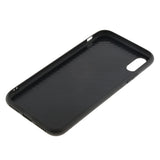 Max Luxury Shockproof Soft Cloth Back Cover Case For iPhone X Max Black