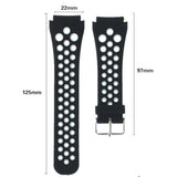Max Maxb Silicone Sport Wrist Band Watch Strap For Samsung Gear S3 R770 Huami white