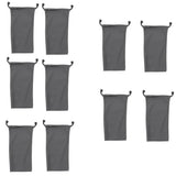 Max 10 Pcs Nylon Drawstring Bag Pouches for Mini Stuff Cellphone Mp3 10  20cm
