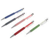 Maxbell 5pcs 2 in 1 Slim Capacitive Stylus & Ballpoint Pen for Universal Touch Screens Devices, iPhone, iPad, Tablets