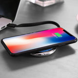 Max 5W Wireless Charging Pad for iPhone X Blue