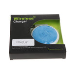 Max 5W Wireless Charging Pad for iPhone X Blue